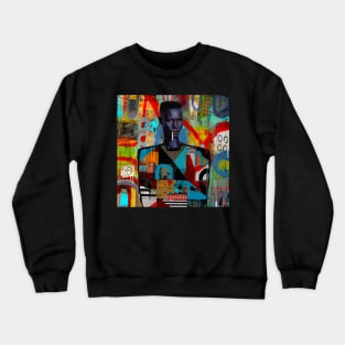 Grace Jones pop art Crewneck Sweatshirt